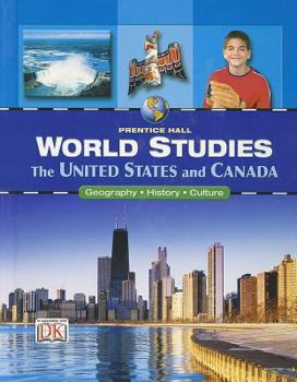 Hardcover World Studies the United States and Canada Student Edition Book