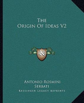 Paperback The Origin Of Ideas V2 Book