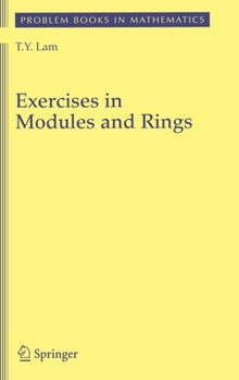 Hardcover Exercises in Modules and Rings Book