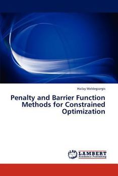 Paperback Penalty and Barrier Function Methods for Constrained Optimization Book