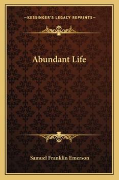 Paperback Abundant Life Book