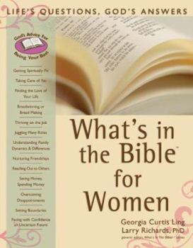Paperback What's in the Bible for Women: Life's Questions, God's Answers Book