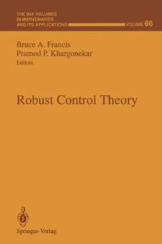 Paperback Robust Control Theory Book