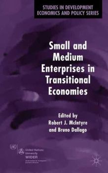 Hardcover Small and Medium Enterprises in Transitional Economies Book