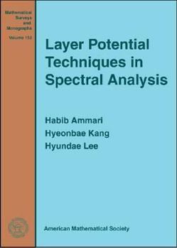 Hardcover Layer Potential Techniques in Spectral Analysis Book