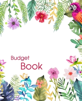 Budget Book: Planner Expense Tracker Notebook Monthly Budgeting Journal,  Finance, 7.5" x 9.25", 124 Pages