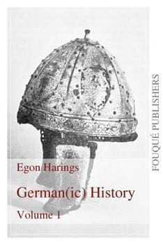 Paperback Germanic History Volume I Book