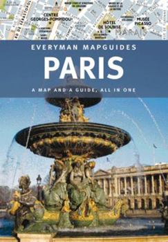 Hardcover Paris Everyman Mapguide Book
