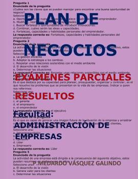 Paperback Plan de Negocios-Ex [Spanish] Book