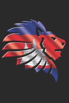 Paperback Cambodia Notebook: Cambodia Notebook - college book - diary - journal - booklet - memo - composition book - 120 sheets - Dot Grid paper 6 Book