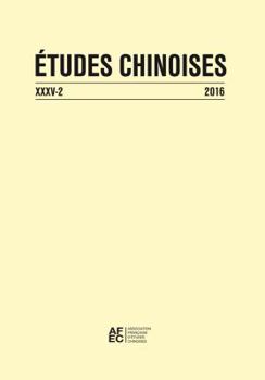 Paperback Etudes Chinoises XXXV-2 (2016) [Chinese] Book
