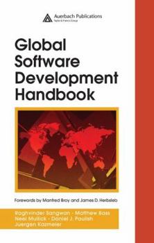 Hardcover Global Software Development Handbook [With CDROM] Book