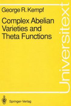 Paperback Complex Abelian Varieties and Theta Functions Book