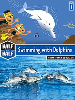Paperback Swimming with Dolphins Book
