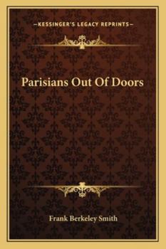 Paperback Parisians Out Of Doors Book