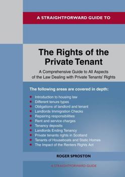 Paperback A Straightforward Guide to the Rights of the Private Tenants: Revised Edition - 2025 Book