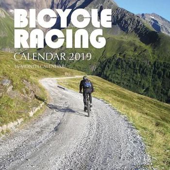 Paperback Bicycle Racing Calendar 2019: 16 Month Calendar Book