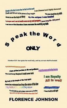 Paperback Speak the Word Only Book