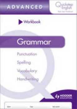 Paperback Quickstep English Workbook Grammar Advanced Stage Book