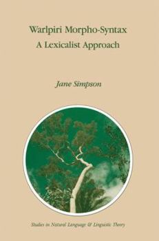 Paperback Warlpiri Morpho-Syntax: A Lexicalist Approach Book