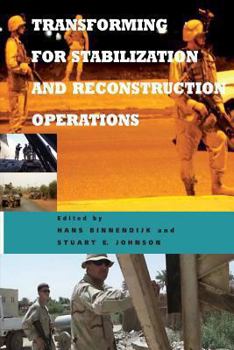 Paperback Transforming for Stabilization and Reconstruction Operations Book