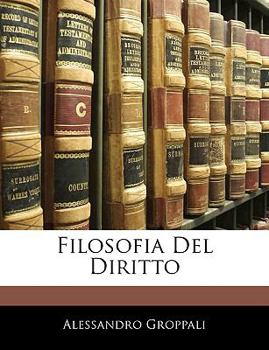 Paperback Filosofia Del Diritto [Italian] Book