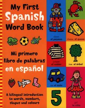 Paperback My First Spanish Word Book