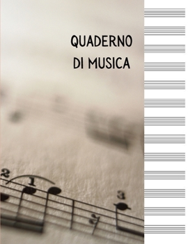 Paperback Quaderno di Musica [Italian] Book