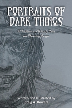 Paperback Portraits of Dark Things [Large Print] Book
