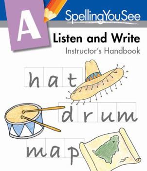 Paperback Spelling You See Level A: Listen and Write Instructor's Handbook Book