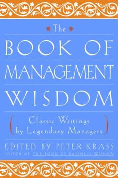 Hardcover The Book of Management Wisdom Book