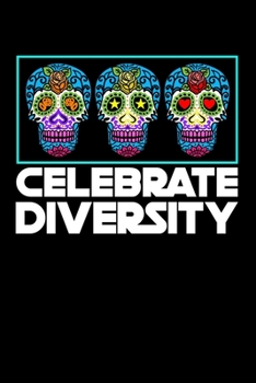 Paperback Celebrate Diversity: Lined A5 Notebook for Positive Journal Book
