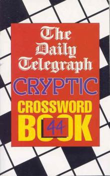 Paperback Daily Telegraph Cryptic Crossword Book 44 Book