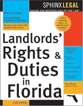 Paperback Landlord's Rights & Duties In Florida, 10E Book