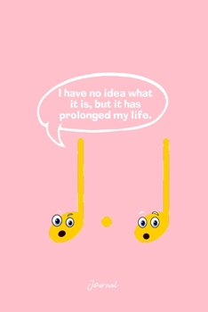 Journal: Dot Grid Journal - Music Note Humor Sayings Funny Musicians Christmas Gift - Pink Dotted Diary, Planner, Gratitude, Writing, Travel, Goal, Bullet Notebook