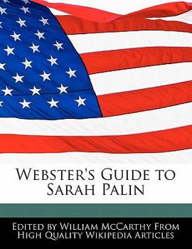 Paperback Webster's Guide to Sarah Palin Book