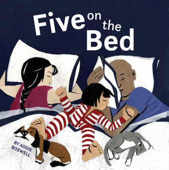 Hardcover Five on the Bed Book