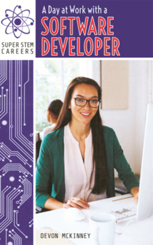 Library Binding Day at Work with a Software Developer Book