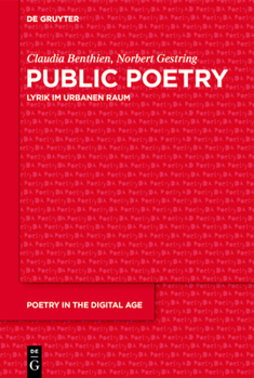 Hardcover Public Poetry [German] Book