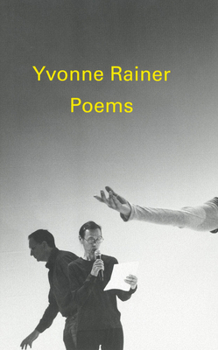 Paperback Poems by Yvonne Rainer Book