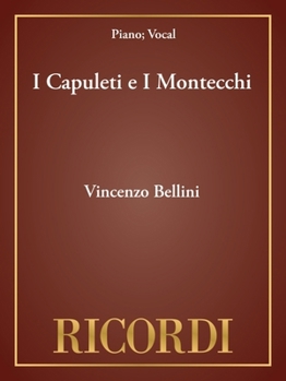 Paperback I Capuleti E I Montecchi: Vocal Score Book