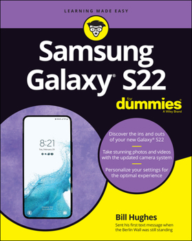 Paperback Samsung Galaxy S22 for Dummies Book