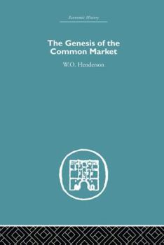 Paperback Genesis of the Common Market Book