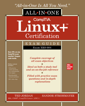 Paperback Comptia Linux+ Certification All-In-One Exam Guide: Exam Xk0-004 Book
