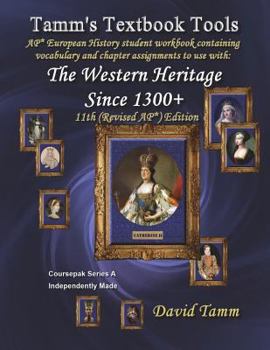 Paperback The Western Heritage Since 1300 11th (AP*) Edition+ Student Workbook: Relevant daily assignments tailor-made for the Kagan et al. text Book
