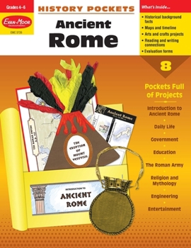 Paperback History Pockets: Ancient Rome, Grade 4 - 6 Teacher Resource Book