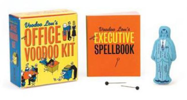 Paperback Mini Office Voodoo Kit [With Voodoo Doll and Stickpins] Book