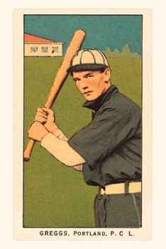 Paperback Vintage Journal Early Baseball Card, Greggs Book