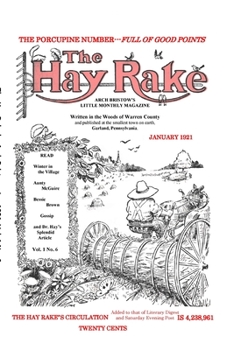 Paperback Hay Rake 1921 Jan V1 N6 Book