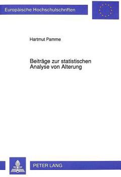 Paperback Beitraege Zur Statistischen Analyse Von Alterung [German] Book